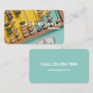 Bookkeep Accountant Business Card