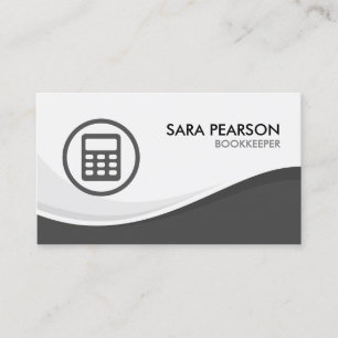 Bookkeeper Accountant Accounting Finance Business Card