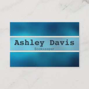Bookkeeper business cards