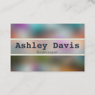 Bookkeeper business cards