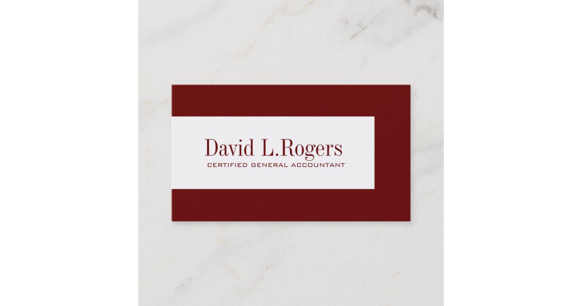 Bookkeeper Business Cards Zazzle