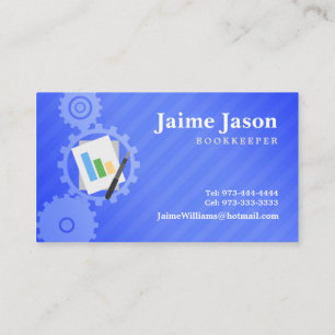 Bookkeeper Business Cards