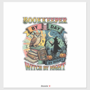 Bookkeeper Day Witch Night Halloween Owl Books Pum