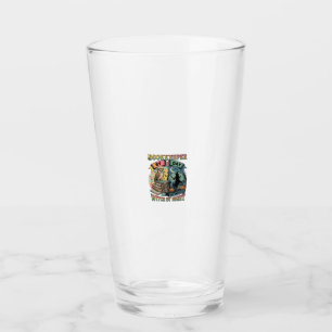 Bookkeeper Day Witch Night Halloween Owl Books Pum Glass