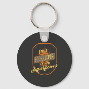 Bookkeeper Key Ring