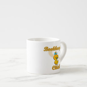 Bookkeeping Chick Espresso Cup