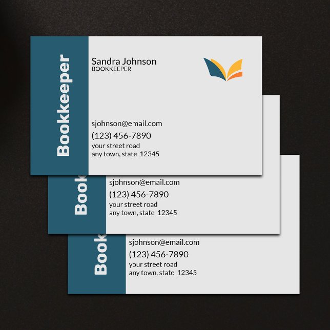 Bookkeeping Services Business Card (Creator Uploaded)