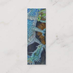 BOOKMARK - Blue Dragon Mini Business Card