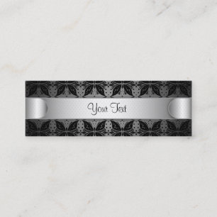 Bookmark Business Card Butterfly Abstract Fabric