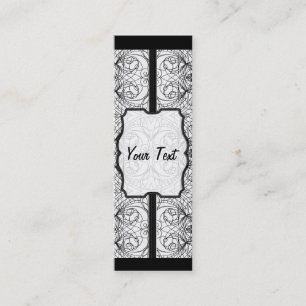 Bookmark Business Card indian style