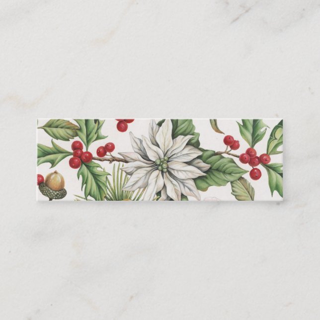 Bookmark? Business Card? Promotional material. Mini Business Card (Front)