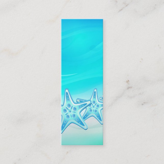 Bookmark Business Card Starfish (Front)
