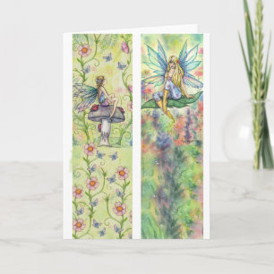Bookmark card A Happy Place and Summer Day