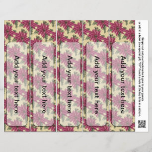 Bookmark Favors for Holiday Party Favors Flyer