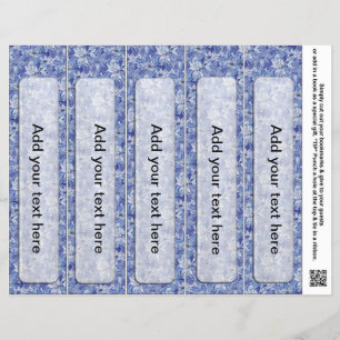 Bookmark Favours for Holiday Party Favours Flyer