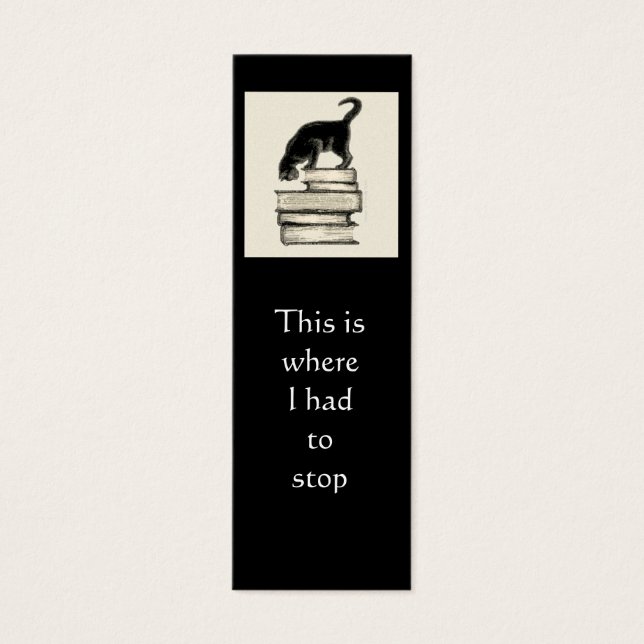 Bookmark for customers (Front)