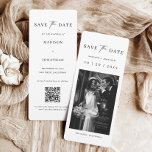 Bookmark Photo Old Money Wedding Save The Date<br><div class="desc">Our Personalised Bookmark Photo Wedding Save the Date is a perfect blend of elegance and practicality, offering a creative way to announce your special day. Explore save the date ideas that stand out with this unique design. Whether you're looking for save the dates or save the date photo ideas, our...</div>