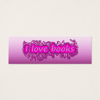 Bookmark - Pink Doodle