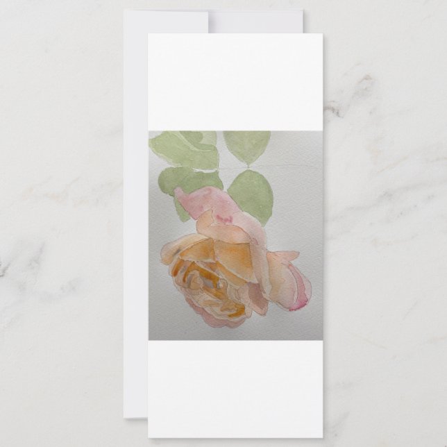 Bookmark Rose Flower (Front)