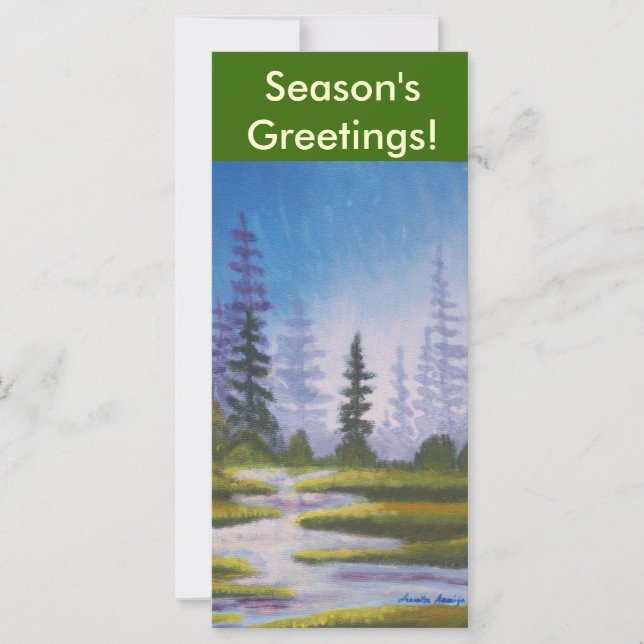 Bookmarker Season's Greetings (Front)