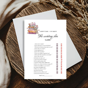 BookNew Chapter Begin Weding Shoe Game Card