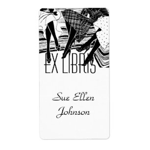 Bookplate Book Club Group Ex Libris Name Labelling