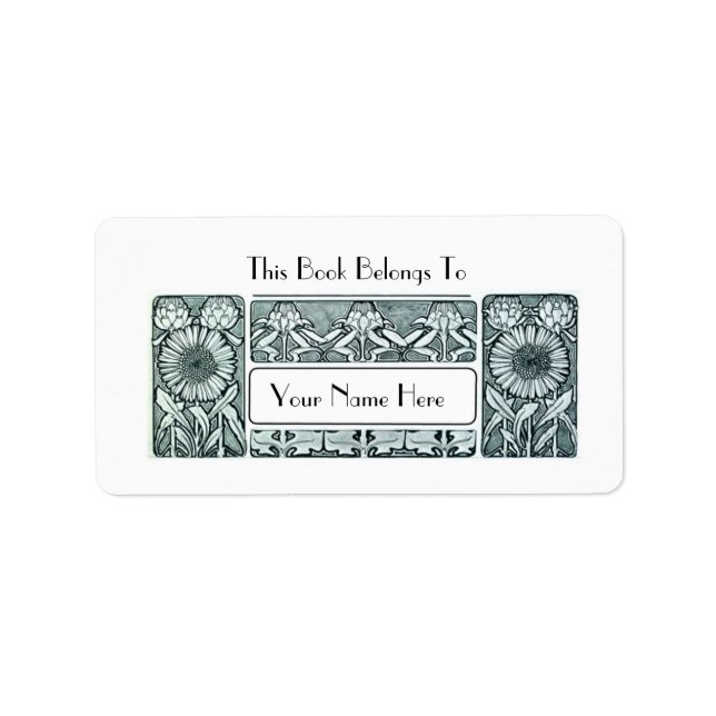 Bookplate Label (Front)
