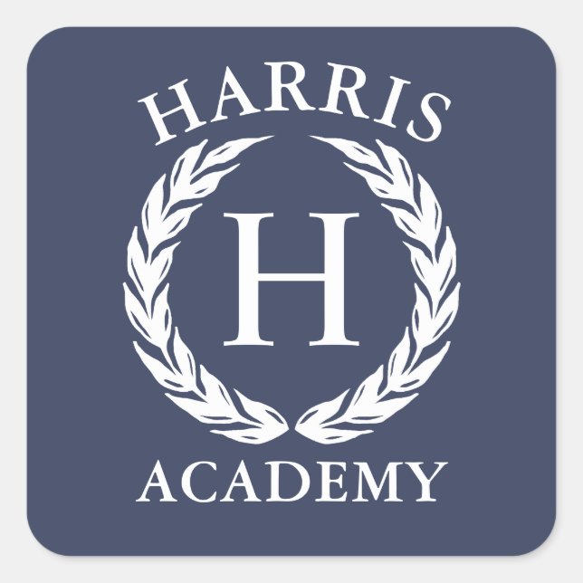 Bookplate personalised label homeschool books (Front)