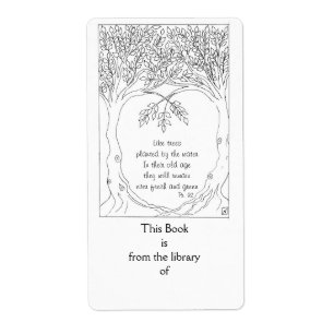 Bookplate: Psalm 92
