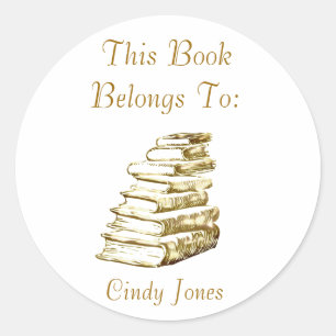 Bookplate Sticker