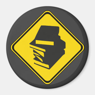 Books Ahead! Magnet