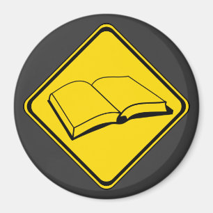 Books Ahead! Magnet