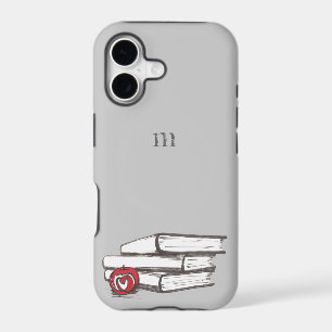 Books + An Apple   Customisable
