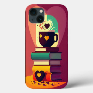 Books And Coffee iPhone 13 Case