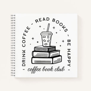 Books and coffee lover club reading group bookish