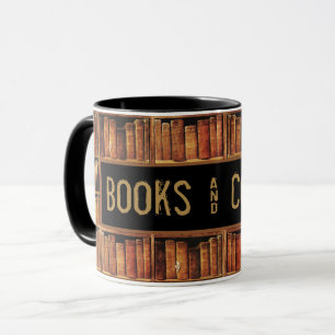 Books and Coffee Mug