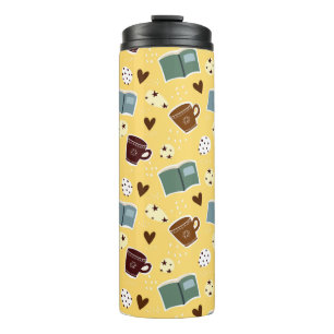 Books and Coffee  Thermal Tumbler