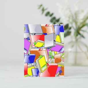 Books and More Books  Postcard