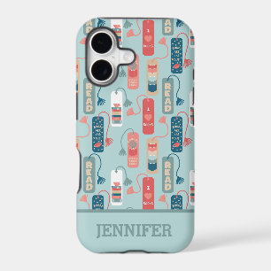 Books and Reading Themed Bookmarks Patterned