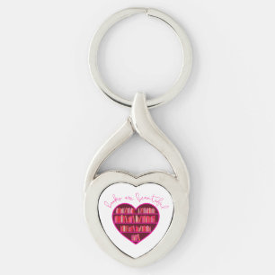 "Books Are Beautiful" Key Ring