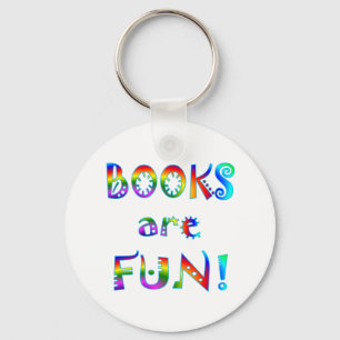 Books are Fun Key Ring
