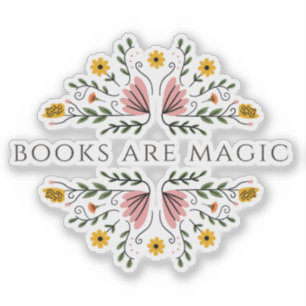 Books are Magic Sticker