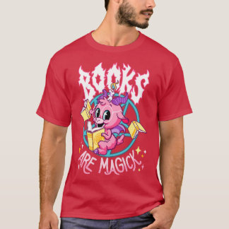 Books Are Magick Goat T-Shirt