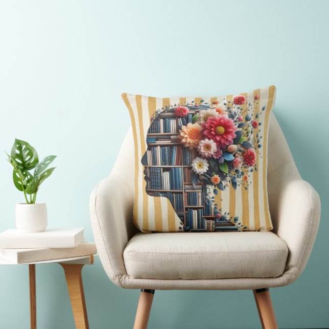 Books Are My Therapy for Bookish Cushion (Chair)
