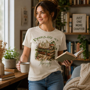 Books are my Therapy Tri-Blend Shirt
