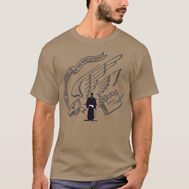 Books are weapons T-Shirt (Front)