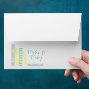 Books Baby Shower Envelope