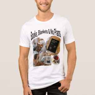 Books, Blankets, & No Plans Cosy T-Shirt Introve Tri-Blend Shirt