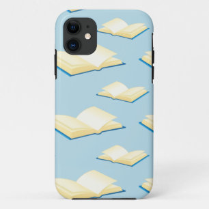 books blue iPhone 11 case