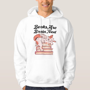 Books - Books Are Brain Food Hoodie